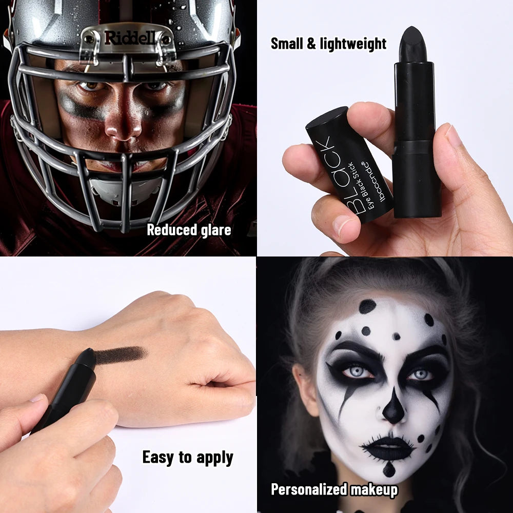 ibcccndc Black Body Paint Stick – Halloween & Cosplay Makeup Face & Body Paint SWANS