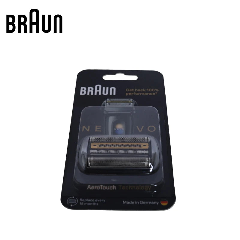 Braun NEVO-B Replacement Foil & Cutter Block – Shaving Head Shaver Replacement Head SWANS