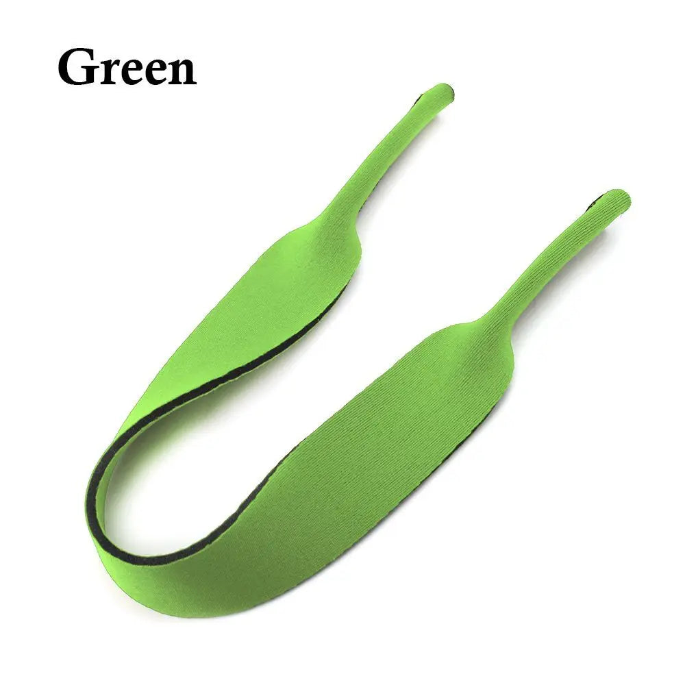 SWANS Neoprene Glasses Strap – Eyeglass & Sunglass Neck Cord Eyeglass Strap SWANS green