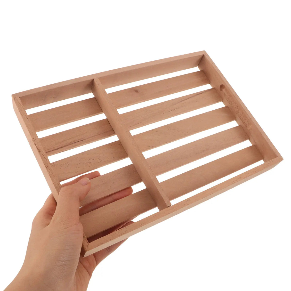 Spanish Cedar Cigar Tray – Humidor Storage & Display Organizer Cigar Storage Tray SWANS