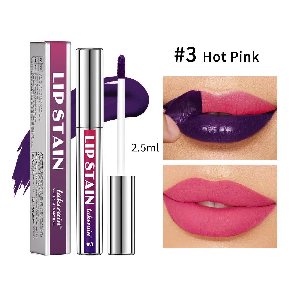 Matte Peel-Off Lip Stain Tint – Waterproof Long-Lasting Lip Stain Tint SWANS Color3