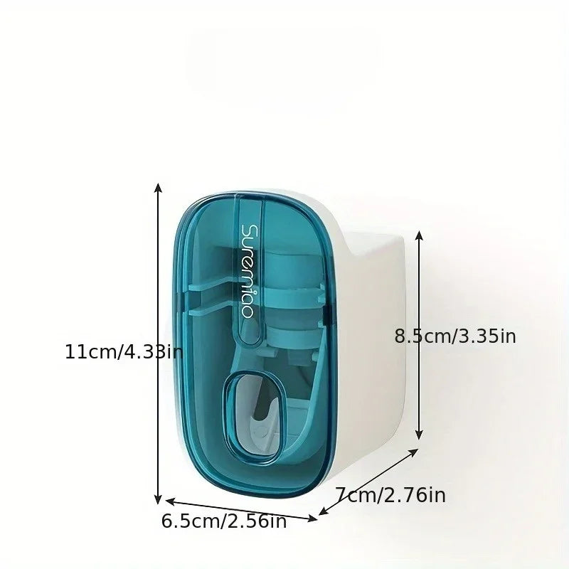 SWANS No-Drill Wall-Mounted Automatic Toothpaste Dispenser Toothpaste Dispenser SWANS