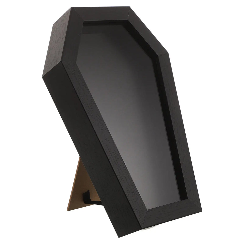 Gothic Coffin Shadow Box Photo Frame – 3D Matte Black Display Shadow Box Frame SWANS
