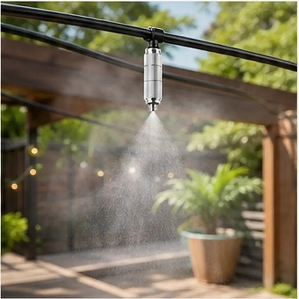 5-Pack High Pressure Garden Misting Nozzles – Copper Atomizer Garden Misting Nozzles SWANS