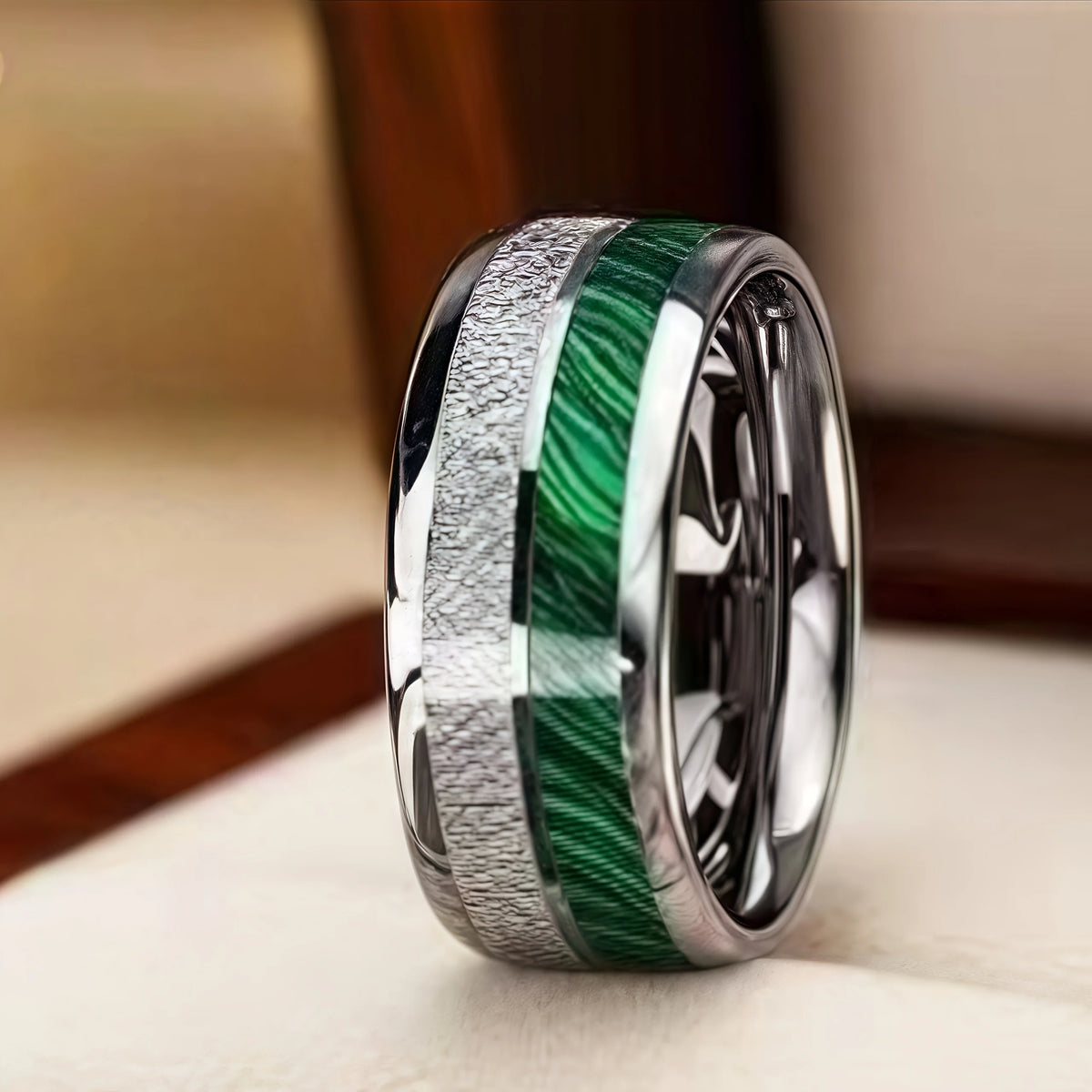 Unisex Stainless Steel Ring – Couples Fashion Band Sizes 7–13 Fashion Ring SWANS ROYAL BLUE 9