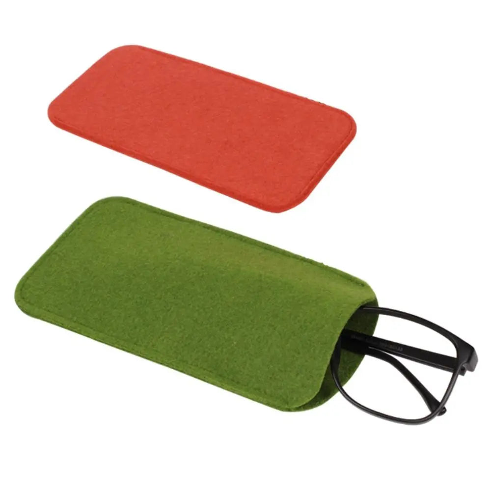 Soft Felt Eyeglasses Bag – Portable Unisex Glasses Pouch Eyeglasses Pouch SWANS
