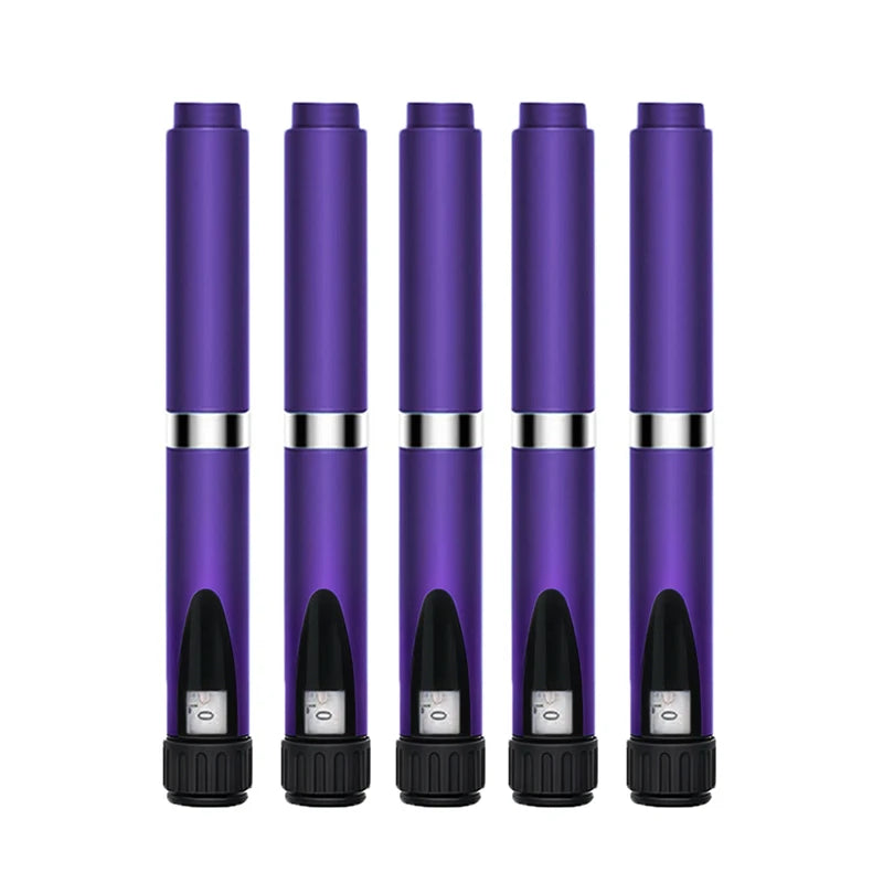 YOVIP V2 Hyaluronic Acid Pen – Portable Home Skincare Tool Skin Care Tool SWANS Dark Purple 5Pcs