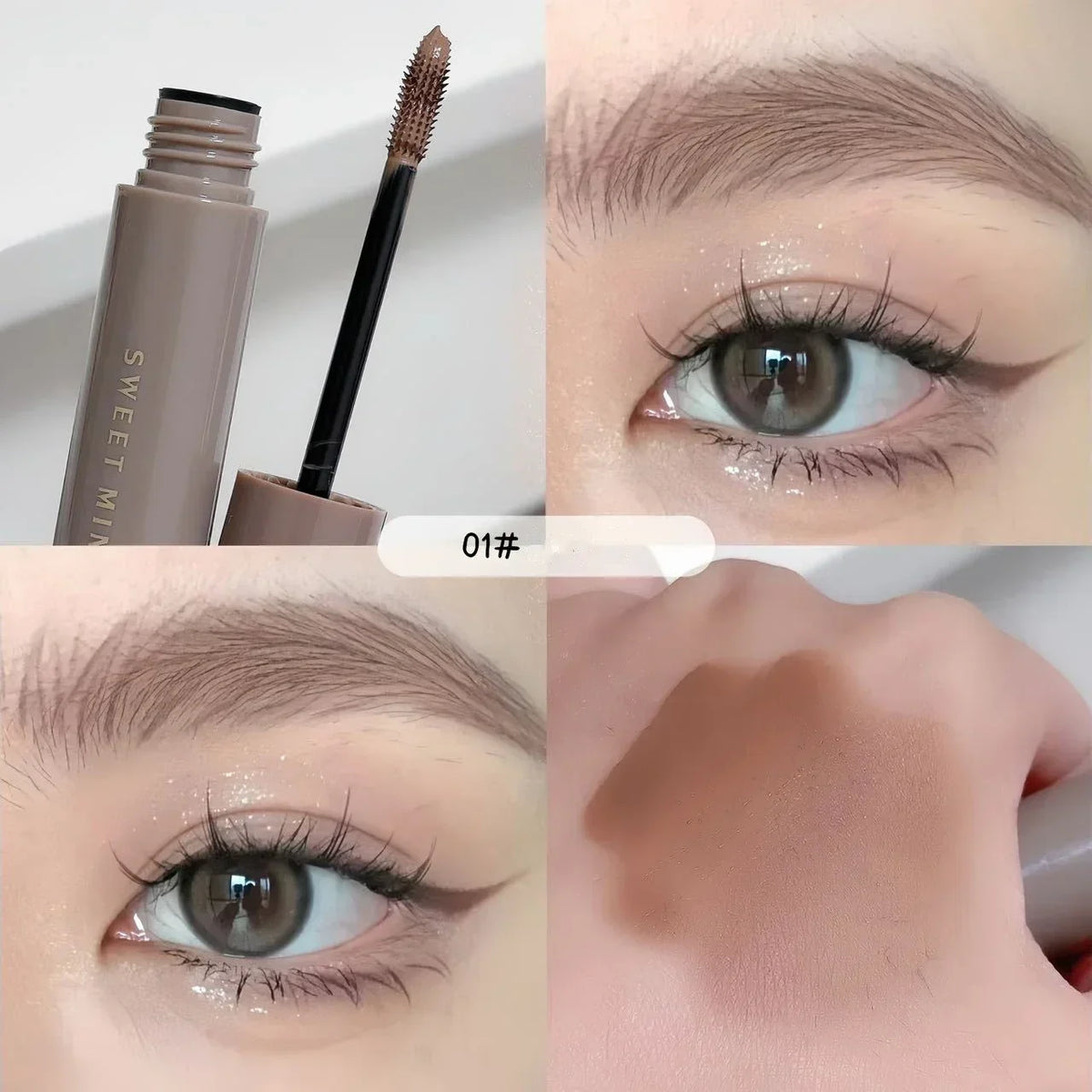 Waterproof Eyebrow Tint Dye Gel – Long-Lasting Brow Cream Eyebrow Tint Gel SWANS B-01