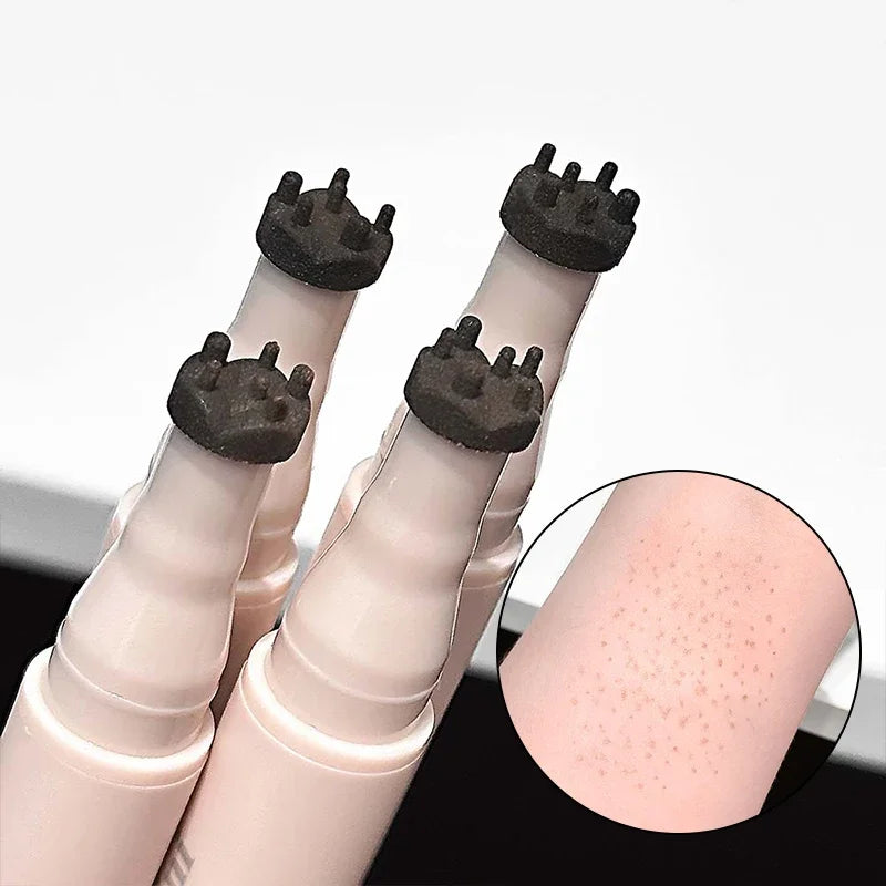 2-in-1 Liquid Blush & Freckle Stamp Pen – Korean Cosmetics Blush & Freckle Pen SWANS