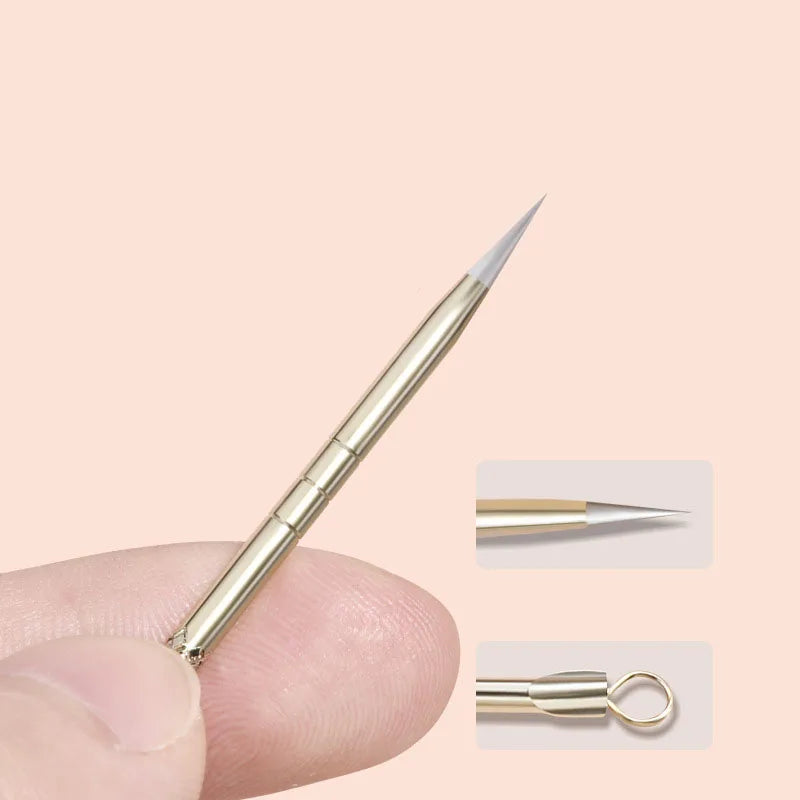 Stainless Steel Double-Headed Blackhead Extractor Tool Skin Extractor Tool SWANS