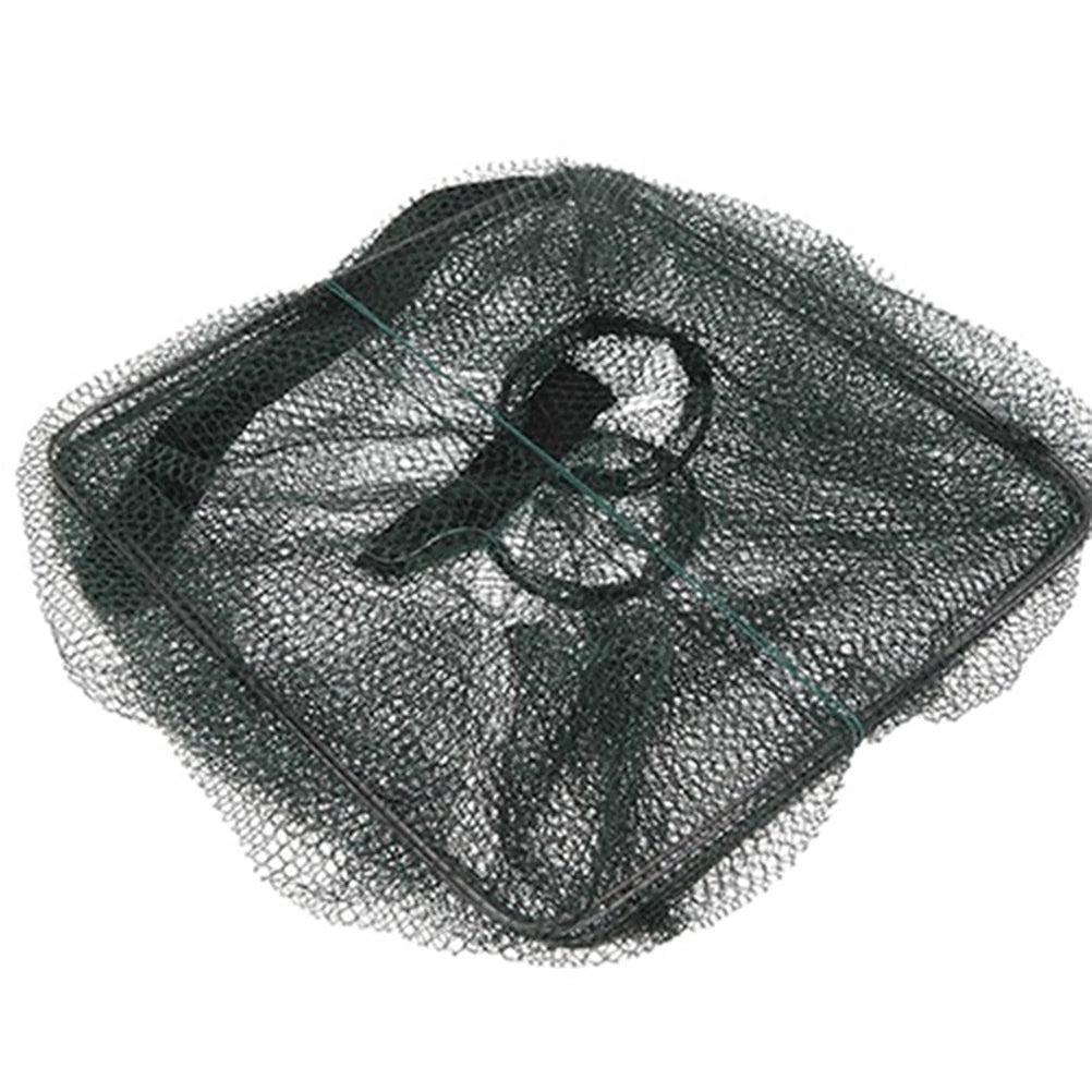 Foldable Fish Trap Cage – Crab, Shrimp & Crayfish Net Fishing Trap Net SWANS