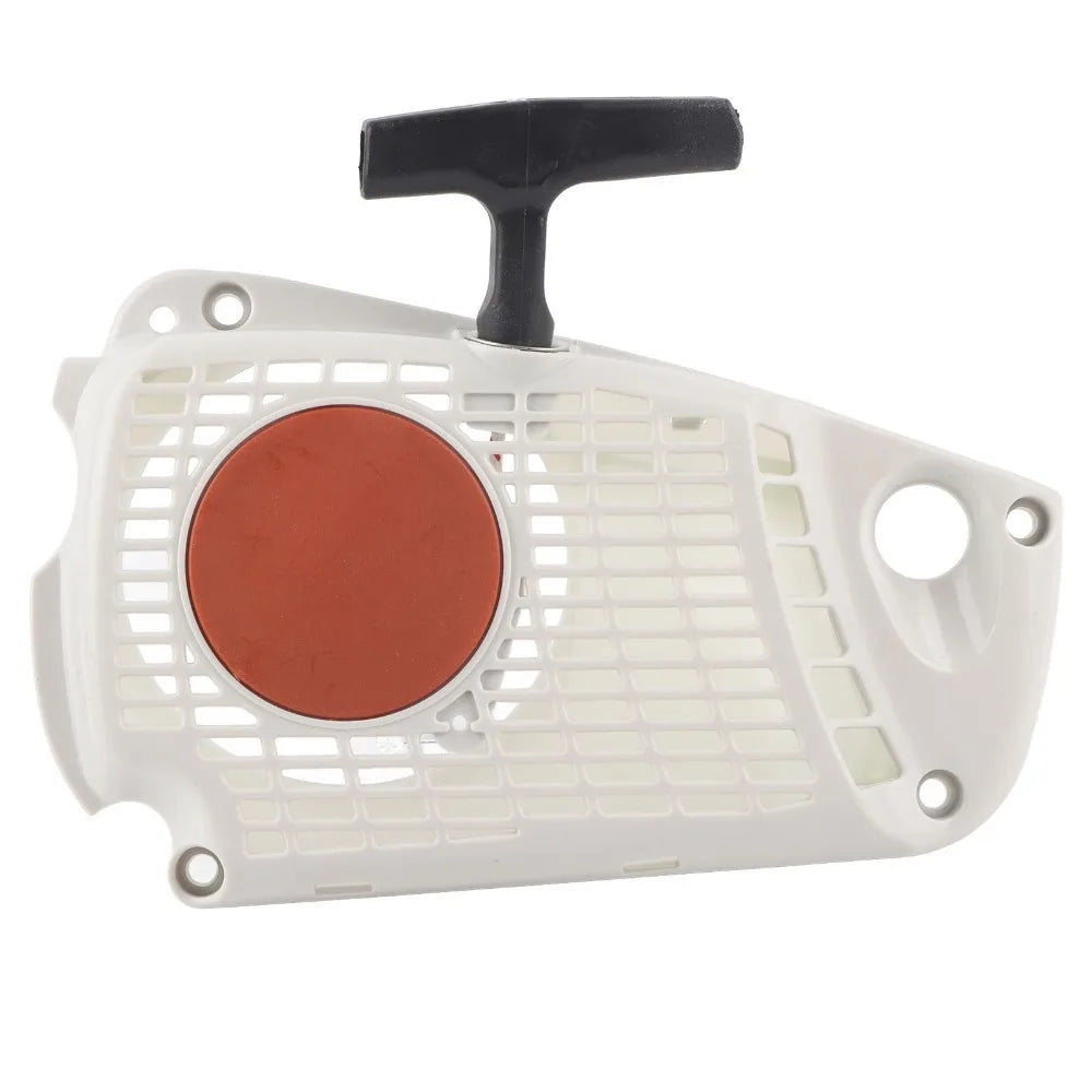 Recoil Pull Starter Assembly for STIHL MS192 MS192T MS191T Chainsaw Starter Part SWANS Red No plug