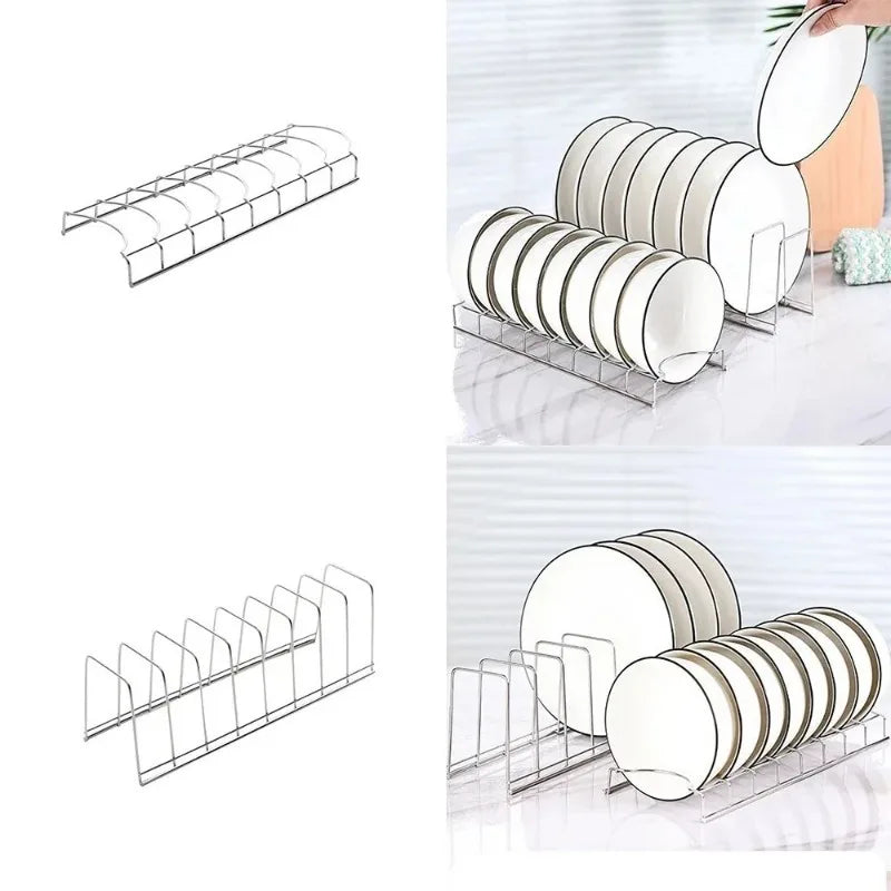 Stainless Steel Dish Drying Rack – Holds 8 Plates | SWANS Dish Drying Rack SWANS