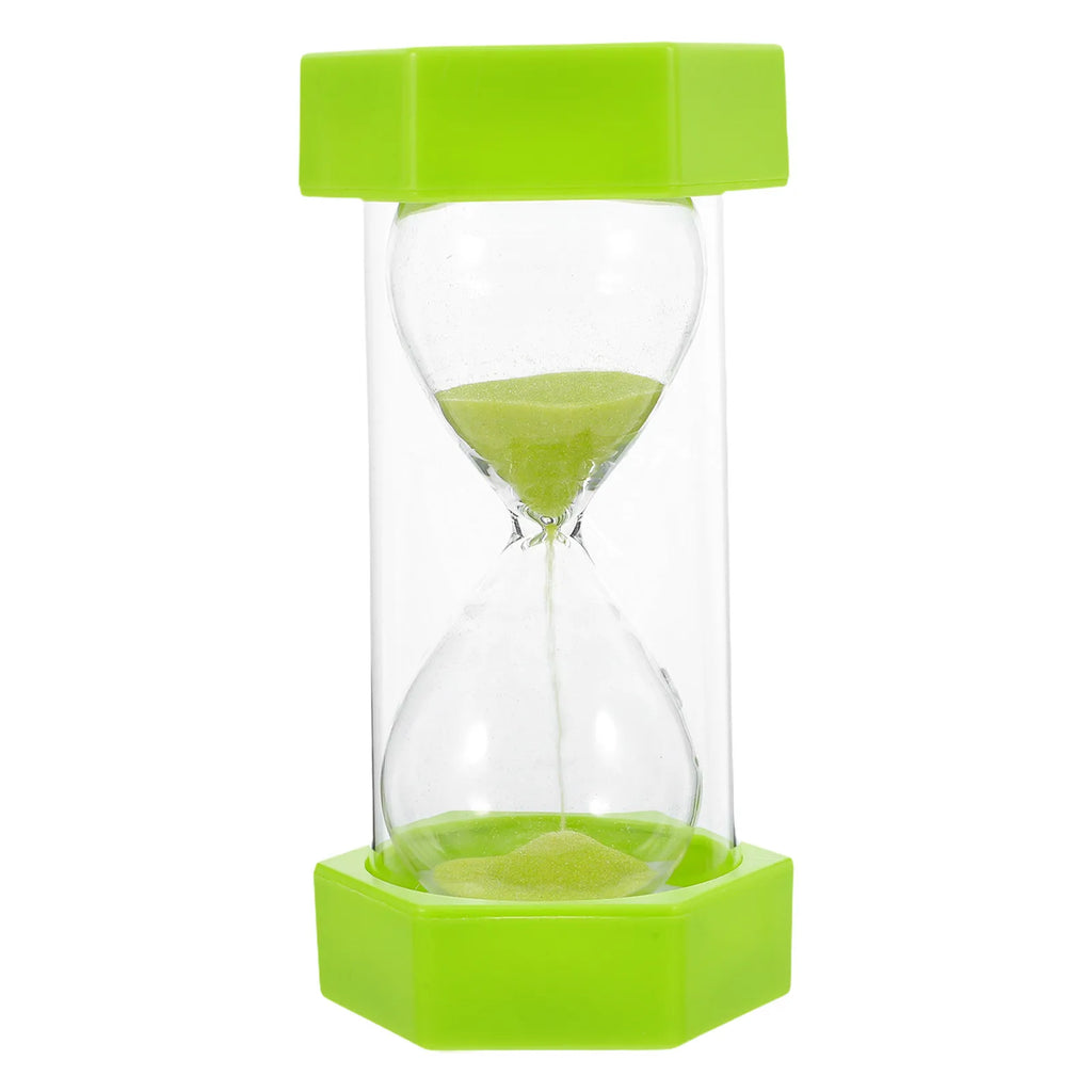 Hexagon Sand Timer 2-Min Hourglass – Kitchen & Classroom Sand Hourglass Timer SWANS