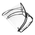 Clear Waterproof Hat Rain Cover – Detachable PVC Visor Shield Hat Rain Cover SWANS Default Title