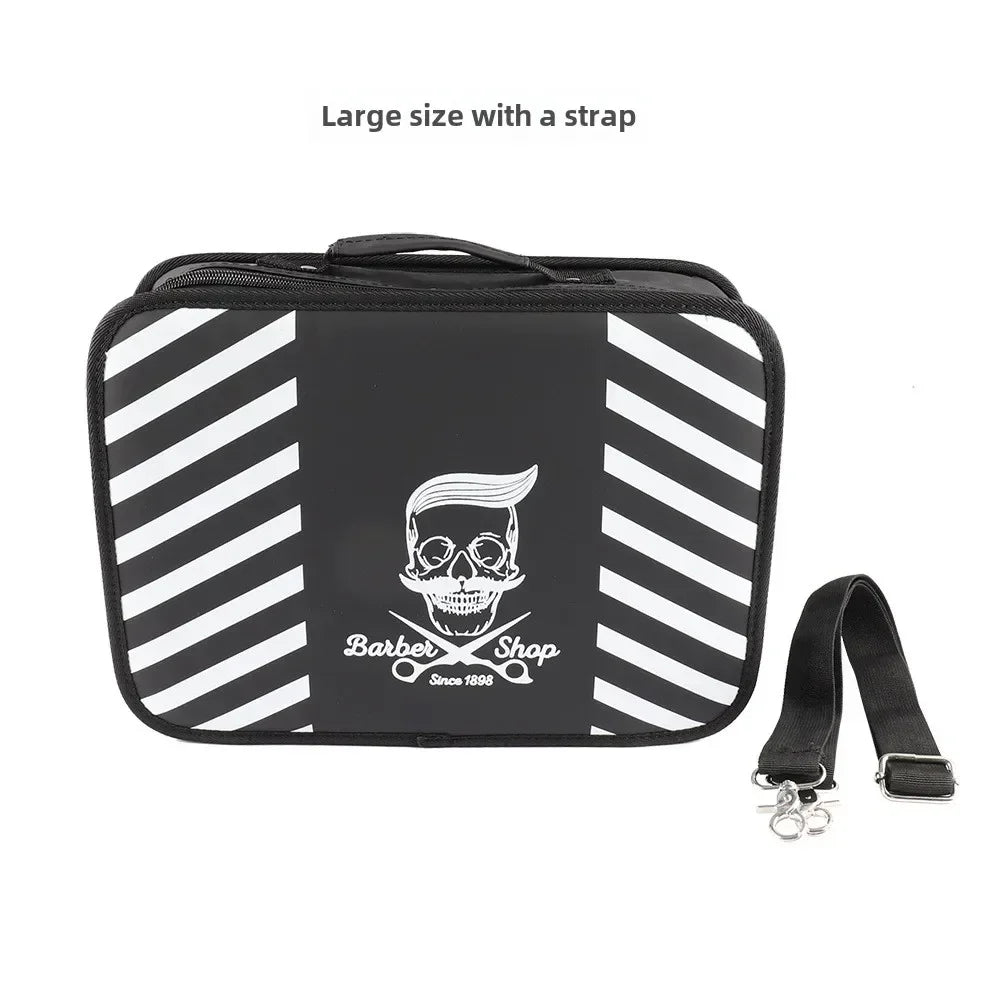 SWANS Barber Scissor Holster Bag – Professional Hair Tool Storage Hairdressing Tool Bag SWANS