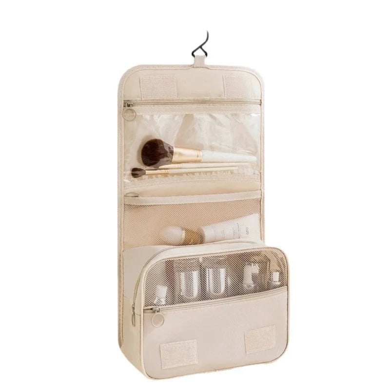 SWANS Hanging Travel Toiletry Bag – Water-Resistant Cosmetic Organizer Travel Toiletry Bag SWANS