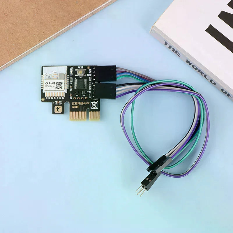 Tuya WiFi PCIe Remote Power Switch Card for Desktop PC PCIe Smart Switch Card SWANS