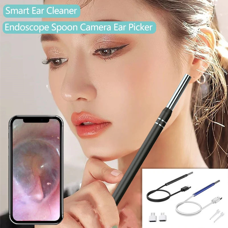 Smart Visual Ear Cleaner HD Camera – Earwax Removal Tool Visual Ear Cleaner SWANS