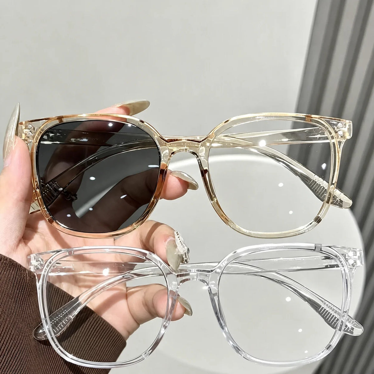 Women's Photochromic Blue Light Blocking Eyeglass Frames Eyeglass Frames SWANS