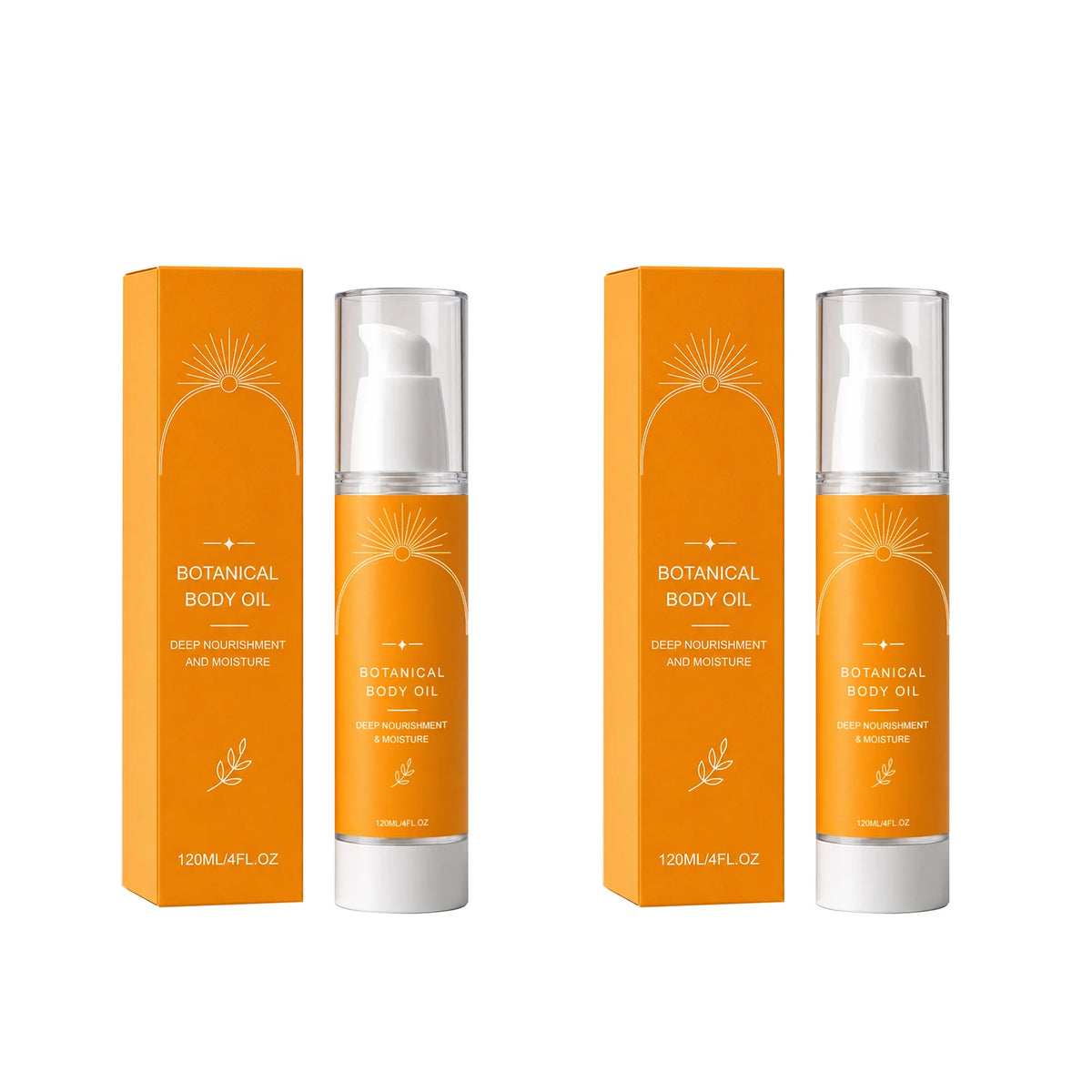 SWANS Botanical Body Oil – Lightweight Moisturizing Oil 120ml Body Massage Oil SWANS 240ml boxed
