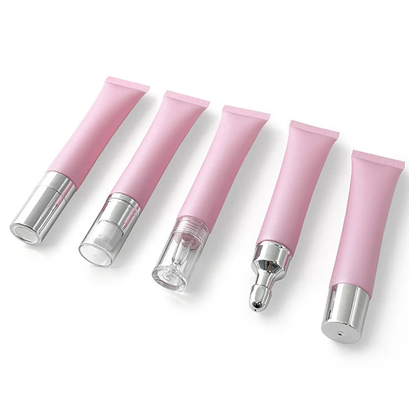 20ml Refillable Squeeze Tubes for Lip Gloss, Cream & Oils Refillable Cosmetic Tubes SWANS