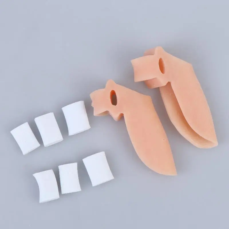 Ultra-Soft Silicone Toe Separators 1 Pair – Foot Care Tool Silicone Toe Separators SWANS