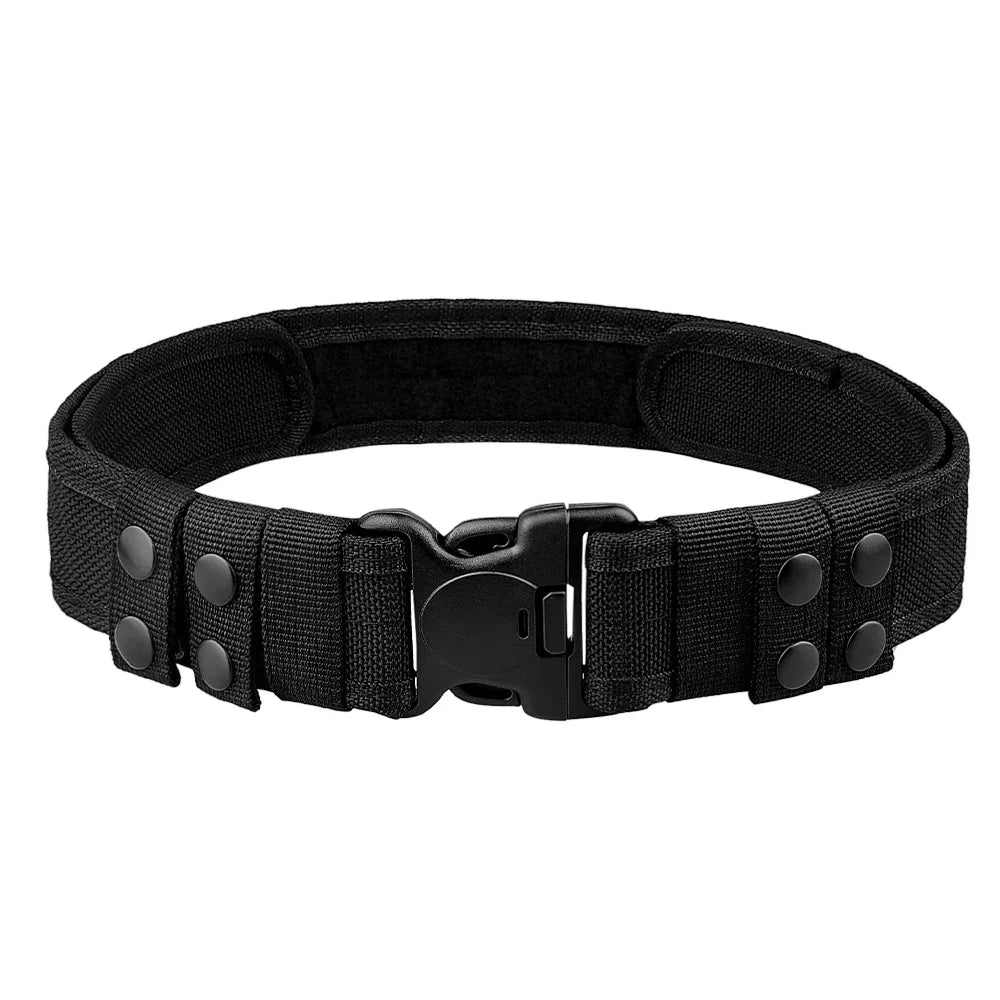 Tactical Nylon Canvas Belt – Unisex Outdoor Camouflage Work Belt Tactical Canvas Belt SWANS