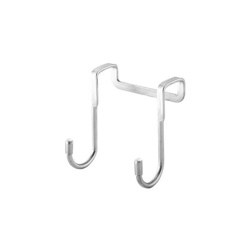 SWANS S-Hook Stainless Steel Door & Cabinet Organizer 1-3 Pack Storage Hook SWANS Silver 3pcs