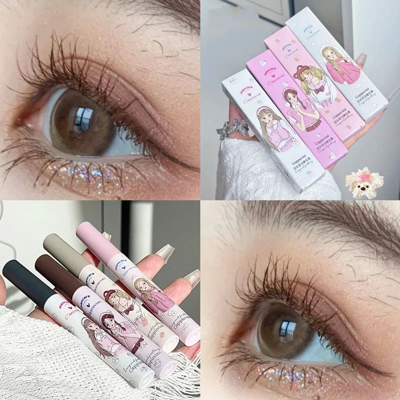 Colored Mascara – Curling, Lengthening & Volumizing Lash Wand Colored Mascara SWANS