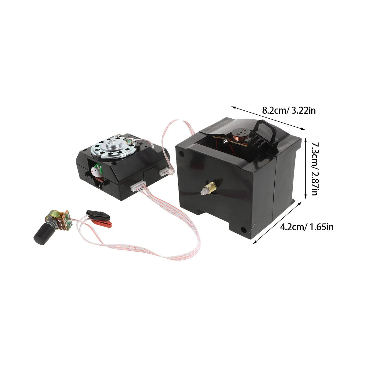 2-Pack Cuckoo Clock Movement Kit – Vintage Replacement Mechanism Clock Repair Kit SWANS