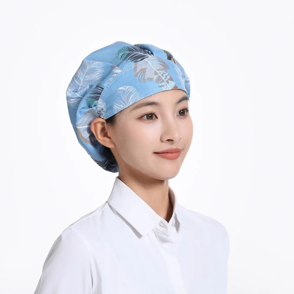 Adjustable Cotton Chef Hat – Breathable Dustproof Cooking Cap Chef Hat SWANS