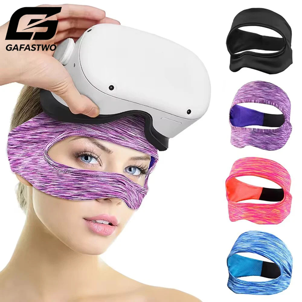 VR Eye Mask Cover – Breathable Sweat Band for Quest 2 & Pico 4 VR Headset Accessory SWANS
