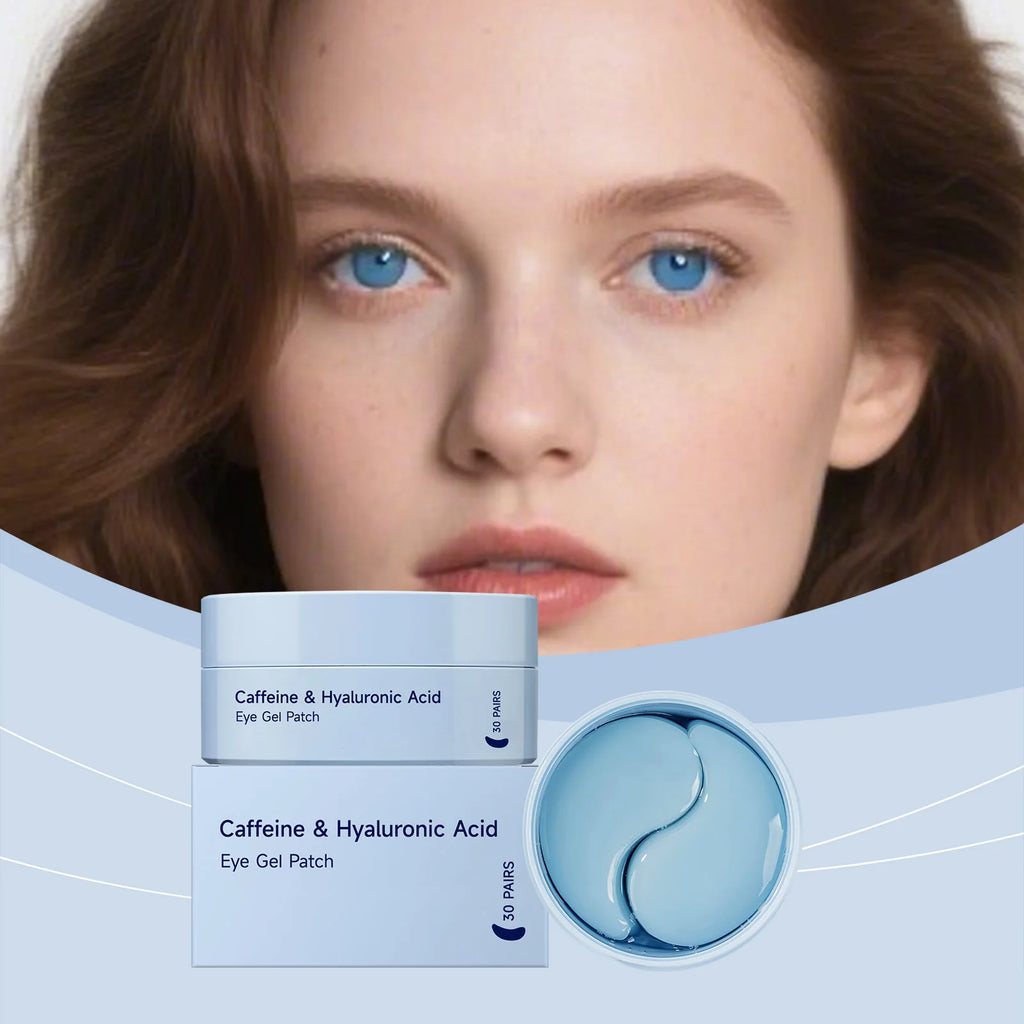 60-Pack Caffeine Eye Patches – Firming & Moisturizing Eye Masks Eye Gel Patches SWANS