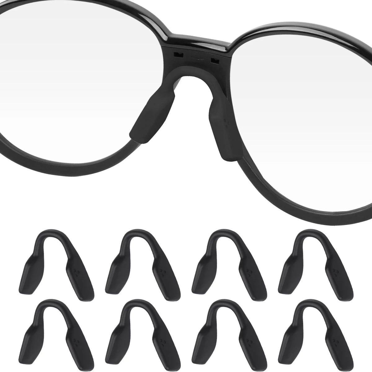 Silicone Nose Pads for Oakley Plazlink Portal Portal X Frames Eyewear Nose Pads SWANS 8 Pairs