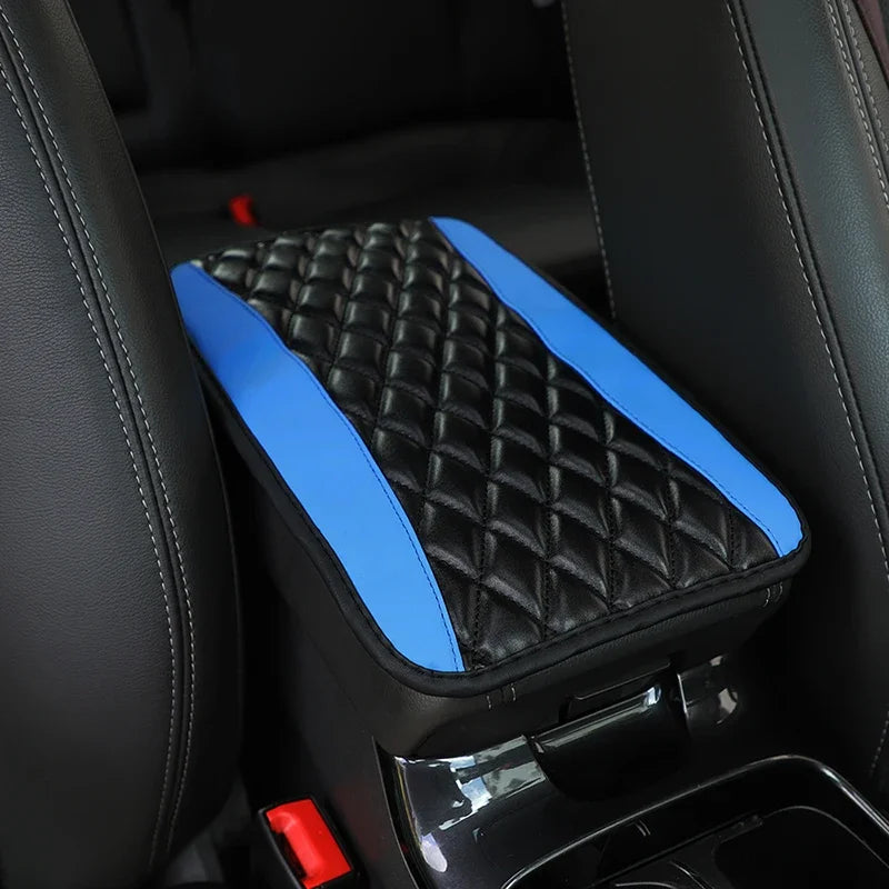 Universal PU Leather Car Armrest Cover – Ethnic Print Car Armrest Cover SWANS