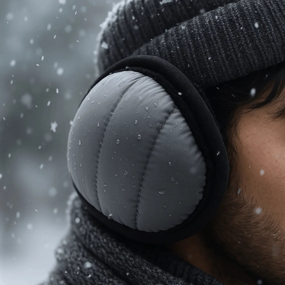 Foldable Winter Earmuffs – Waterproof Windproof Ear Cups Winter Earmuffs SWANS