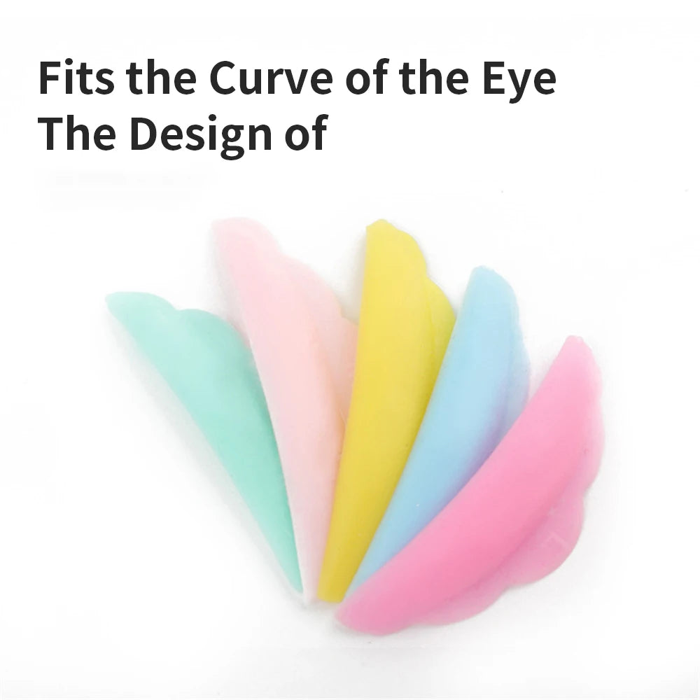 5 Pairs Silicone Lash Lifting Perm Pads – Reusable Eyelash Tool Lash Lifting Pads SWANS