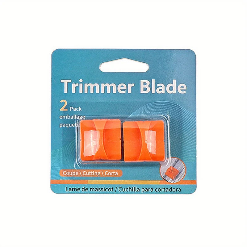 SWANS Paper Cutter Replacement Blades – Safe Invisible (2/4 Pcs) Replacement Cutter Blade SWANS Orange 2PCS