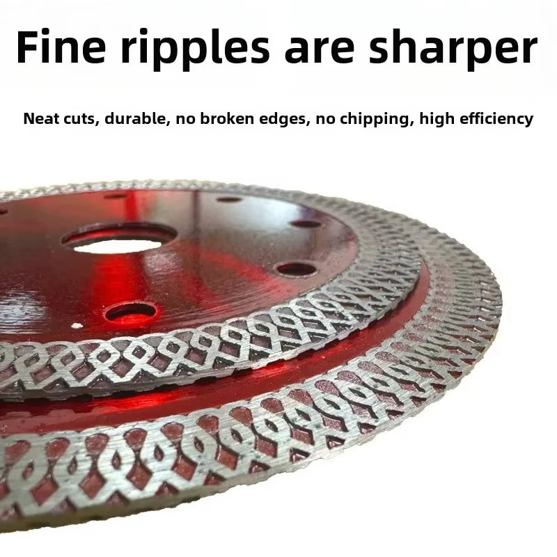 Diamond Turbo Cutting Blade 115/125mm – Tile, Marble & Ceramic Diamond Cutting Blade SWANS