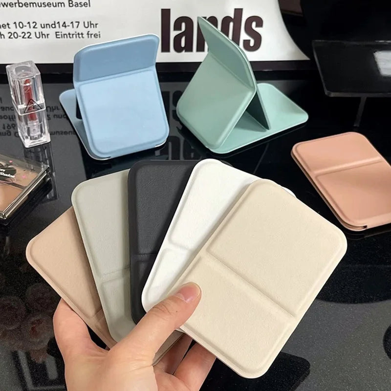 SWANS Double-Sided Foldable Mini Compact Makeup Mirror Compact Makeup Mirror SWANS