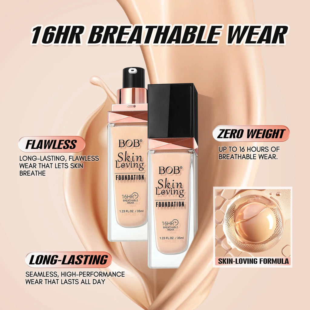 SWANS Long-Lasting Liquid Foundation – Moisturizing Concealer Liquid Foundation SWANS