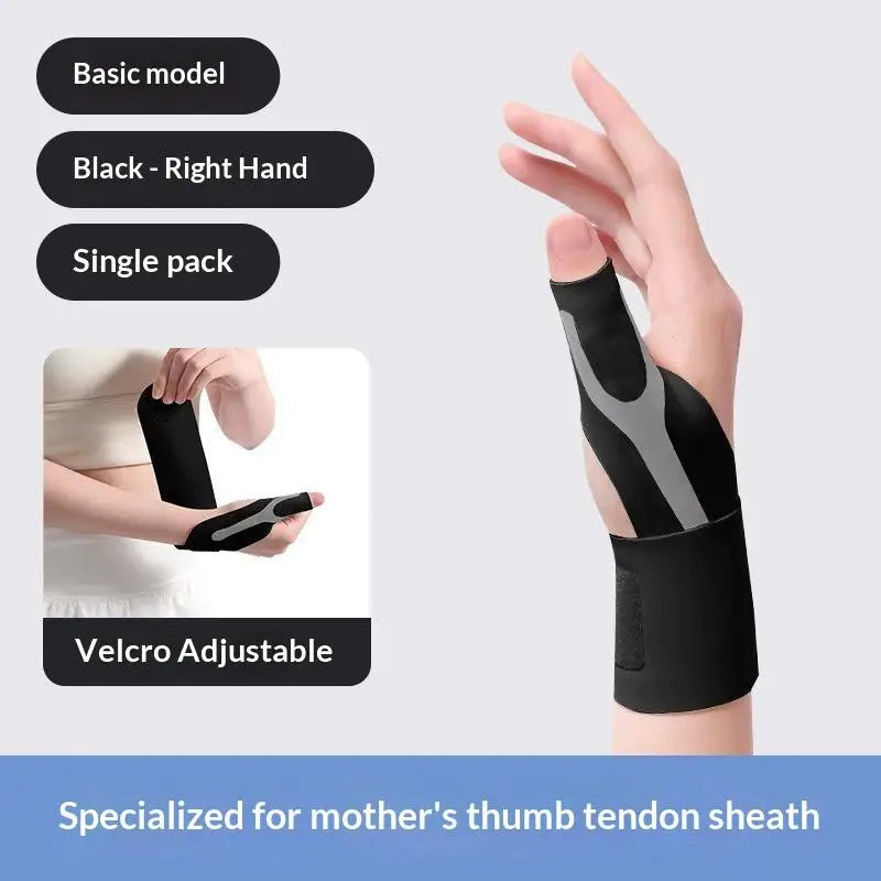 Thin Thumb Wrist Brace – Lightweight Support Sleeve Wrist Support Sleeve SWANS A1