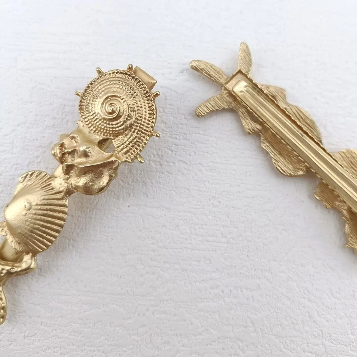 Women's Geometric Water Drop Alloy Hair Clip Barrette Hair Clip Barrette SWANS