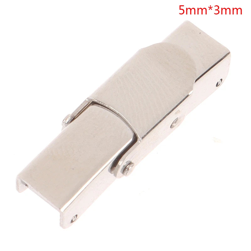 10-Pack Steel Crimp Jaw Hook Clasps – DIY Bracelet & Jewelry Jewelry Clasp Findings SWANS A65mmx3mm