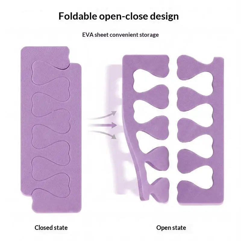 EVA Toe & Finger Separators – 2 Pairs Manicure Pedicure Tool Nail Art Separators SWANS