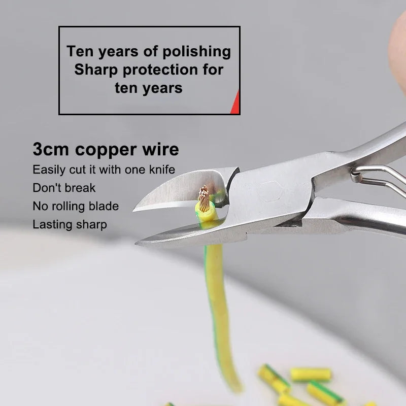 SWANS Professional Stainless Steel Toenail Clipper Pedicure Tool Nail Clipper Tool SWANS