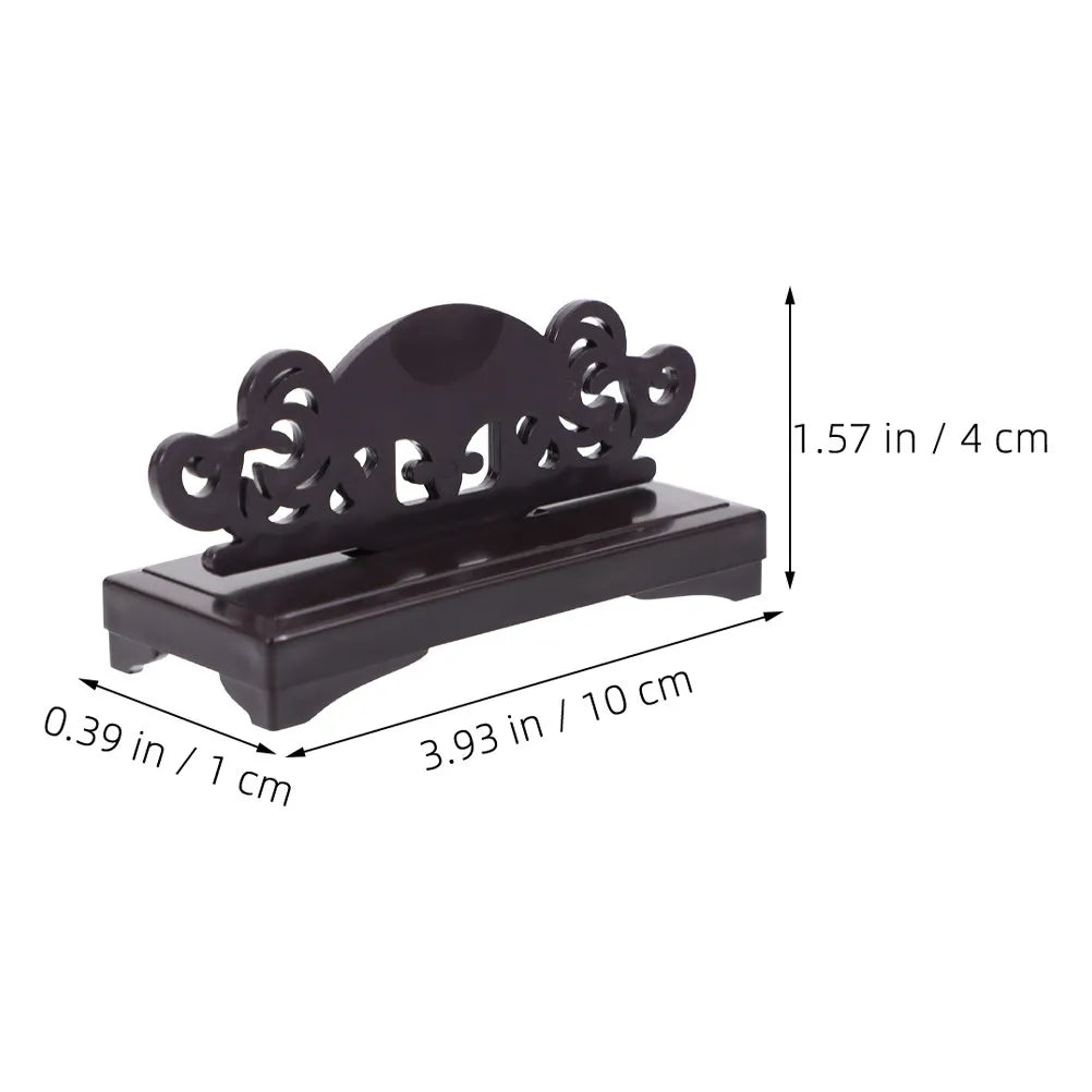 3-Pack Folding Fan Display Stand – Plastic Table Holder Fan Display Stand SWANS