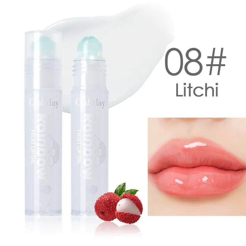 Tinted Lip Oil Gloss – Moisturizing Jelly Balm 7ml Tinted Lip Oil Gloss SWANS 08