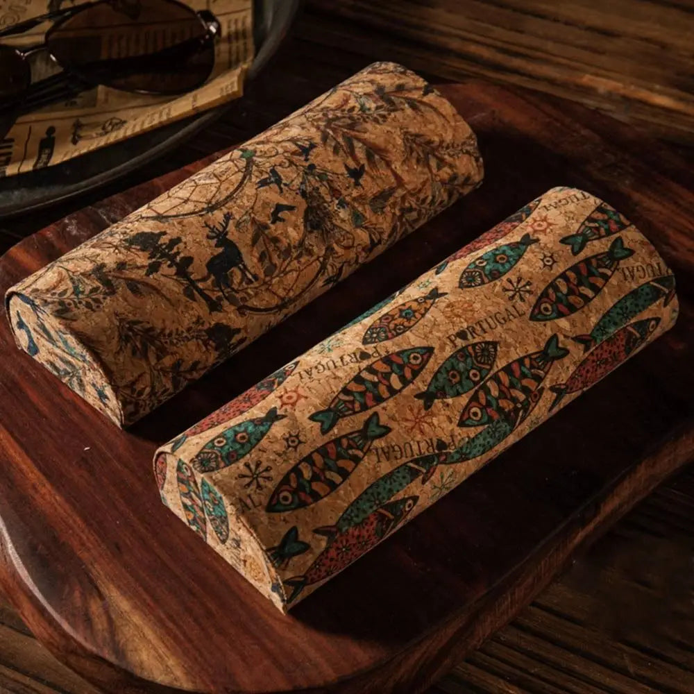 Hard Shell Exotic Print Glasses Case – Lightweight Spectacle Box Eyewear Case SWANS